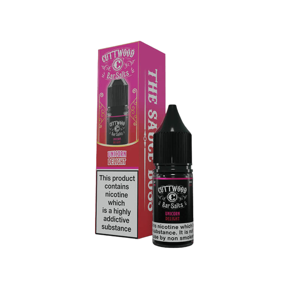 Unicorn Delight Nic Salt E-Liquid by Cuttwood Bar Salts - E-Liquids