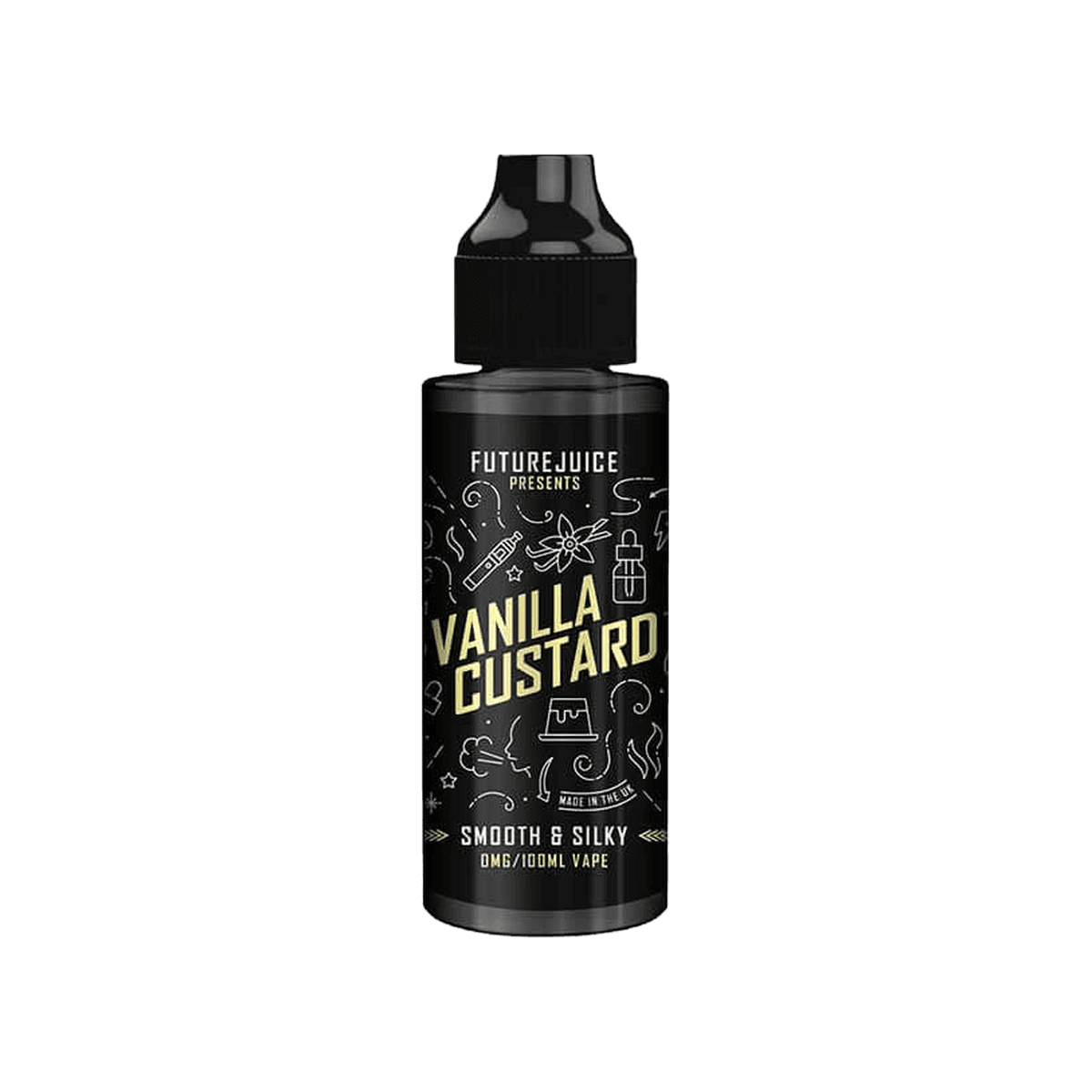 Vanilla Custard 100ml Shortfill E-Liquid by Future Juice - E-Liquids