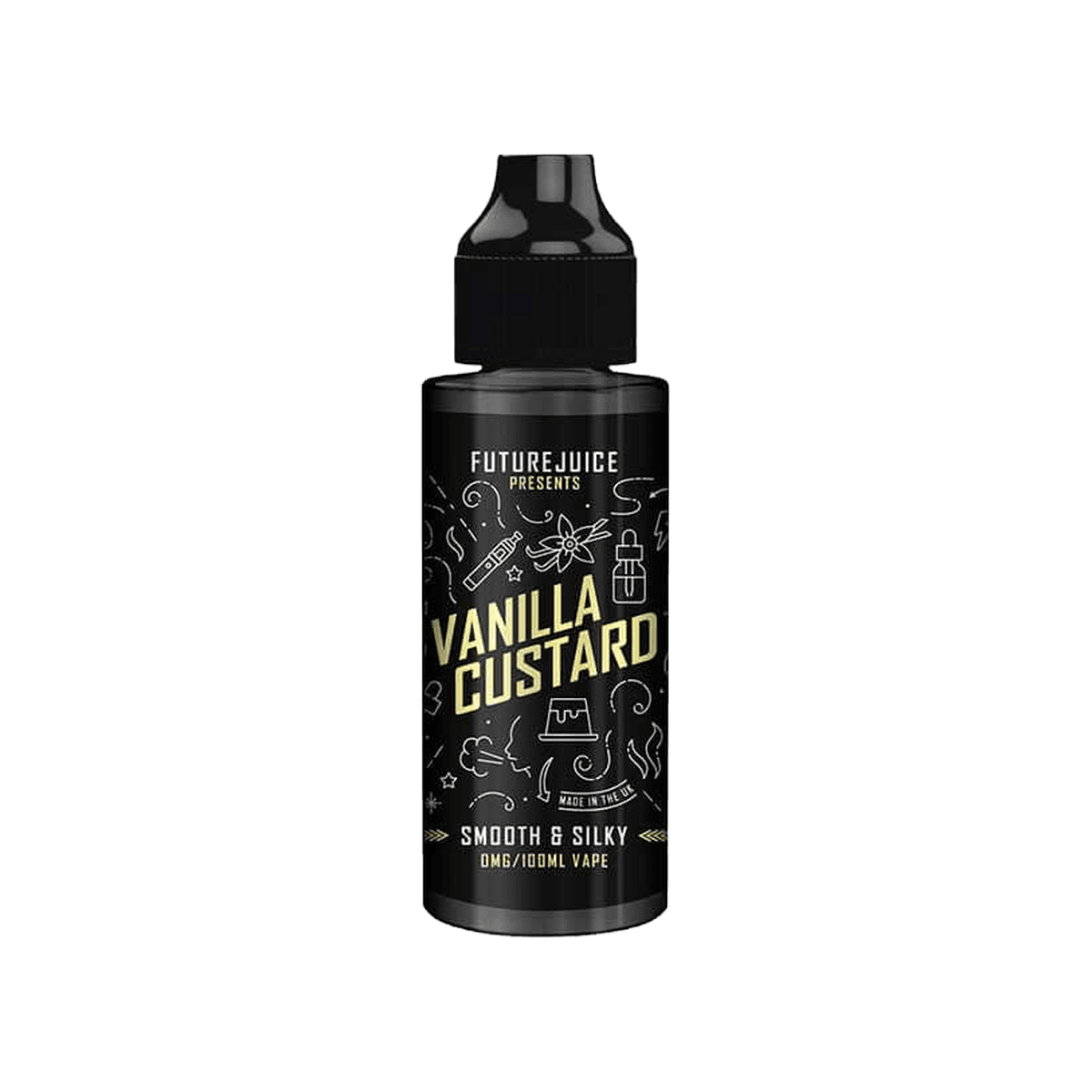 Vanilla Custard 100ml Shortfill E-Liquid by Future Juice
