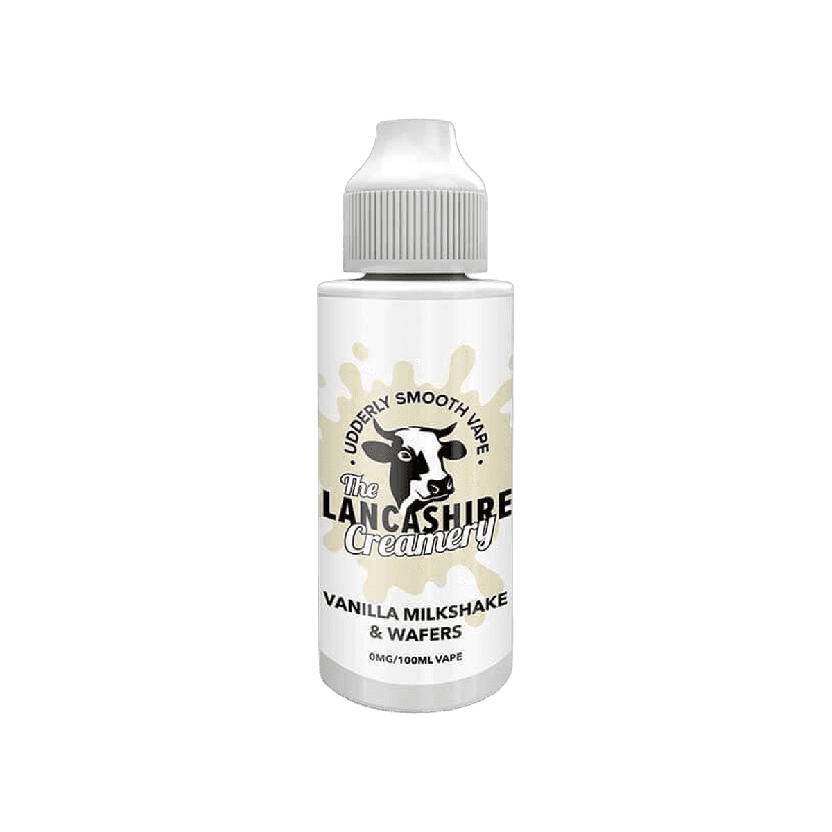 Vanilla Milkshake Wafers 100ml Shortfill E-Liquid by The Lancashire Creamery - E-Liquids