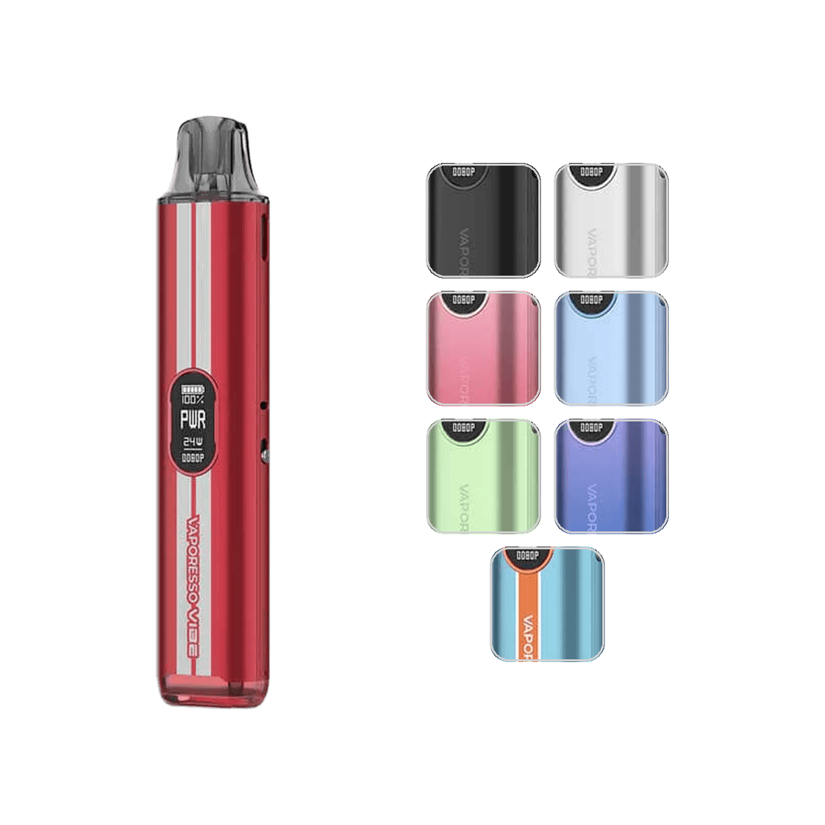 Vaporesso Vibe Vape Kit colour range