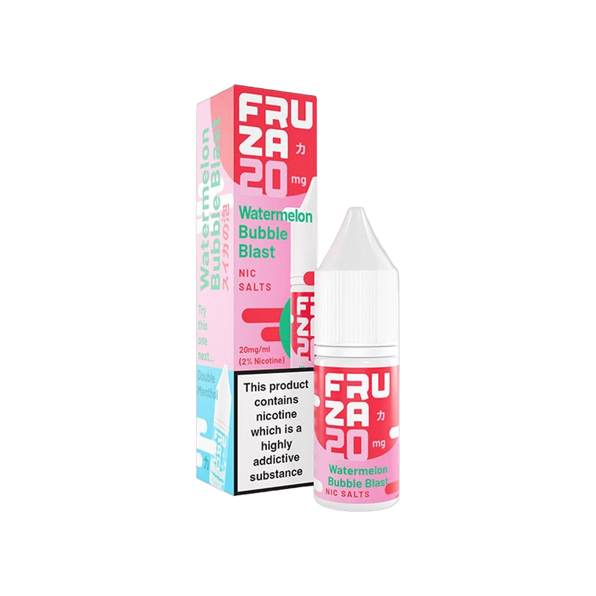 Watermelon Bubble Blast Nic Salt E-Liquid by Fruza
