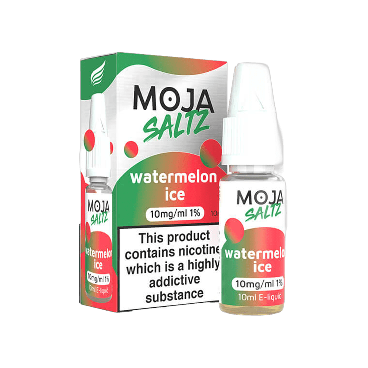 Watermelon Ice Nic Salt E-Liquid by Moja Saltz - E-Liquids