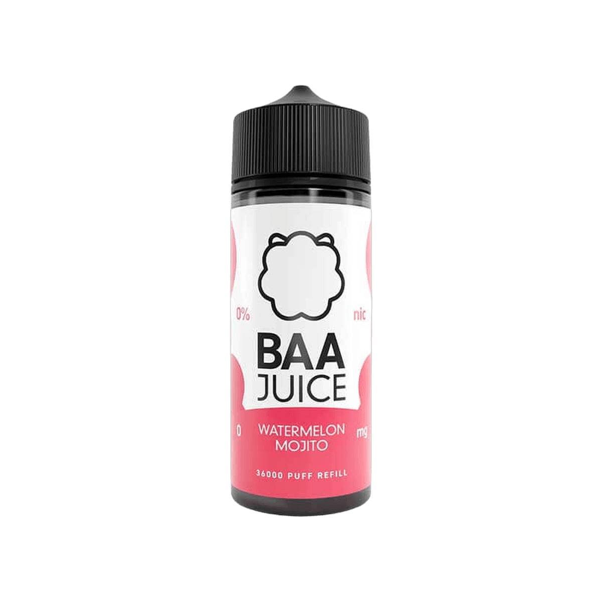 Watermelon Mojito 100ml Shortfill E-Liquid by Baa Juice - E-Liquids
