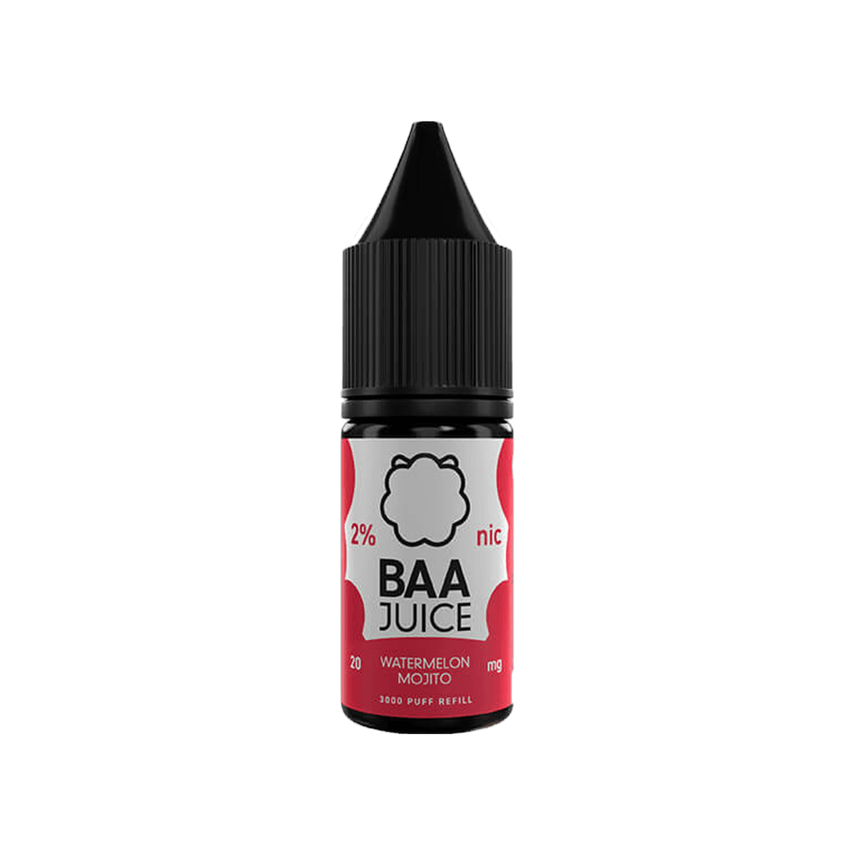 Watermelon Mojito Nic Salt E-Liquid by Baa Juice