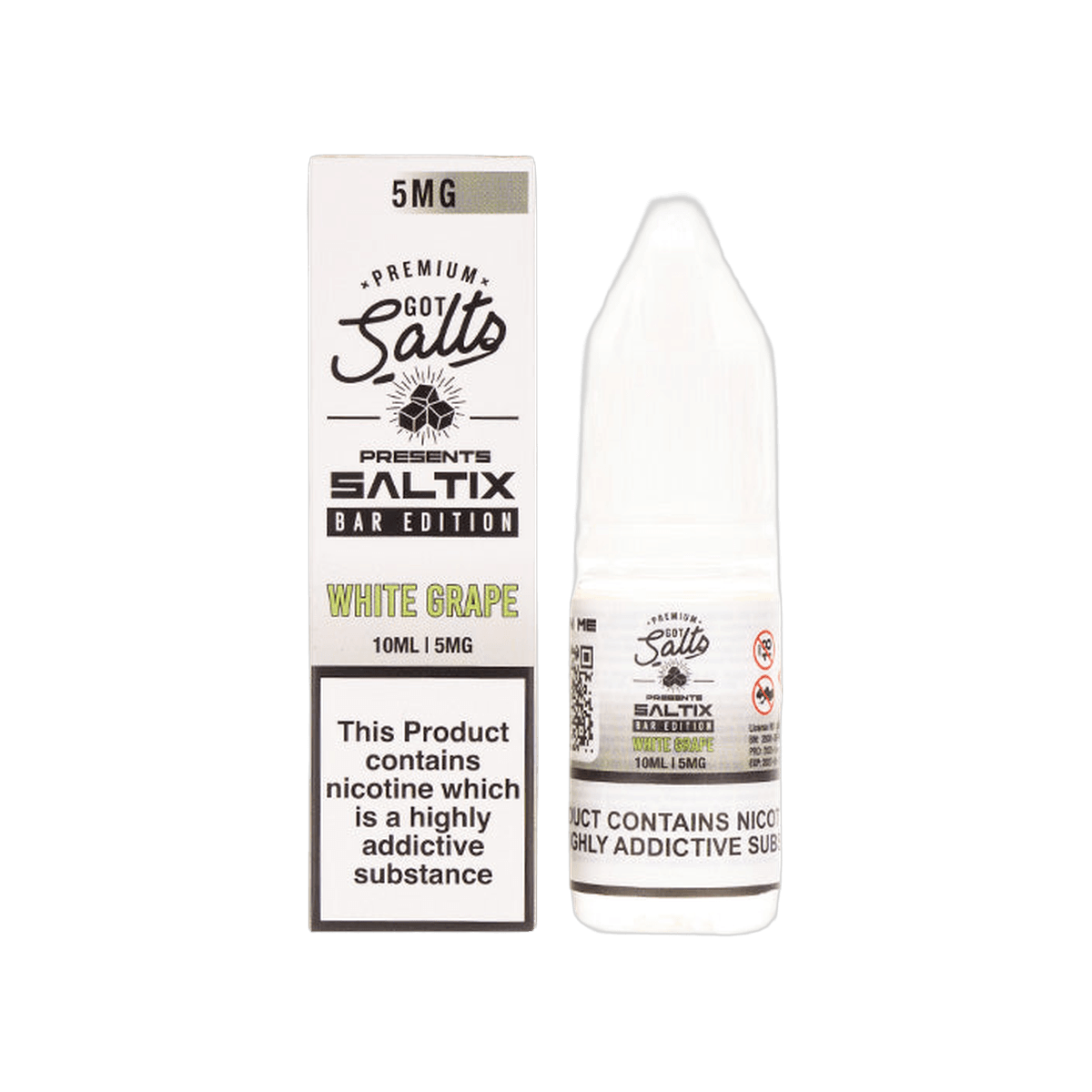 White Grape Nic Salt E-Liquid by Got Salts