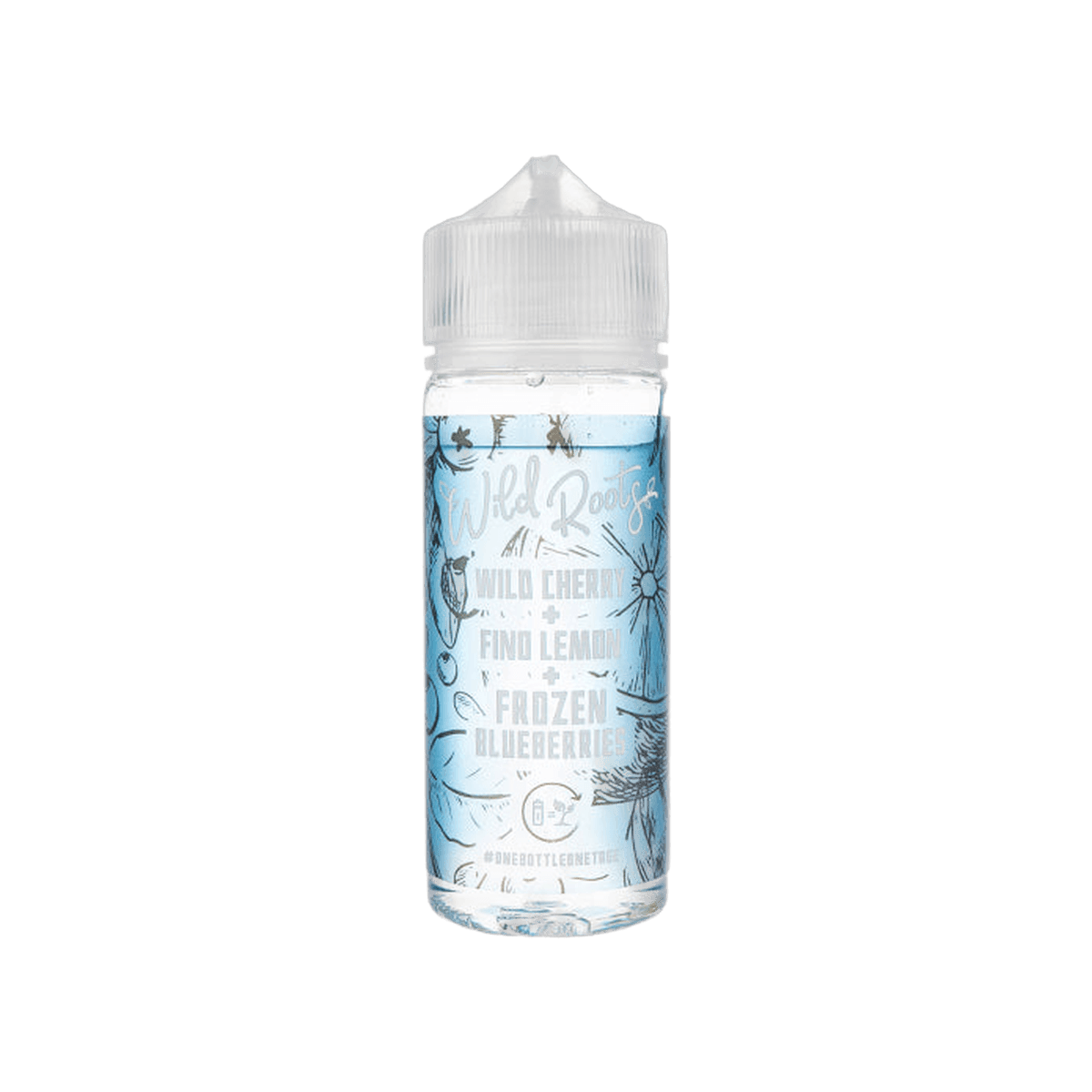 Wild Cherry, Fino Lemon & Frozen Blueberries 100ml Shortfill E-Liquid by Wild Roots