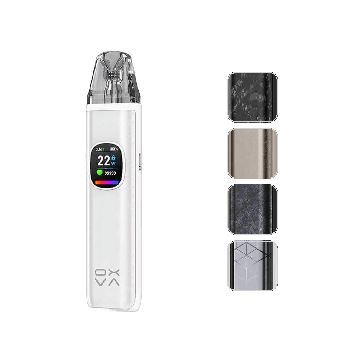 OXVA Xlim Pro 2 DNA Pod Kit with body-colour swatches