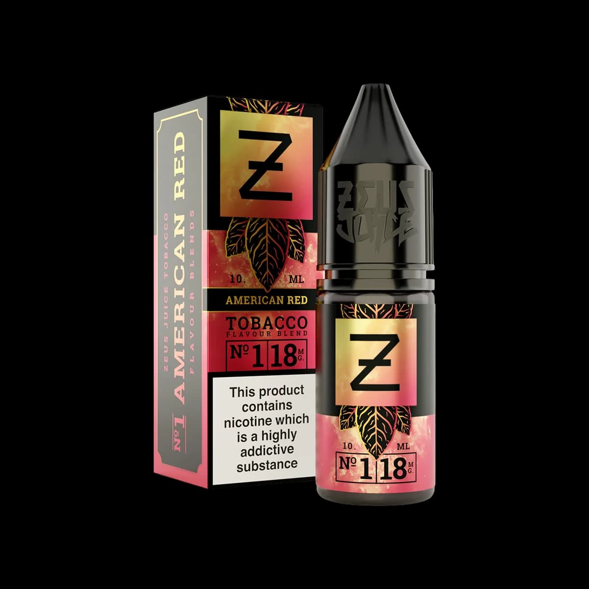 American Red Tobacco E-Liquid by Zeus Juice Tobacco - 10ml E-Liquid