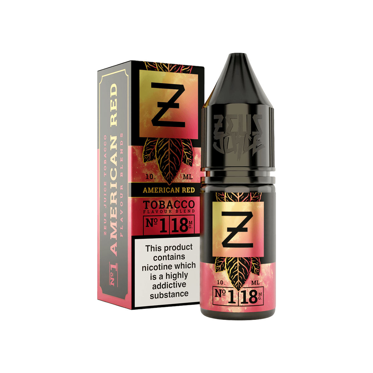 American Red Tobacco E-Liquid by Zeus Juice Tobacco