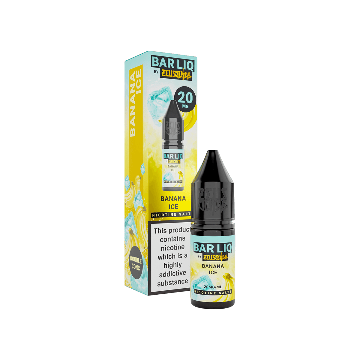 Banana Ice Nic Salt E-Liquid by Bar Liq