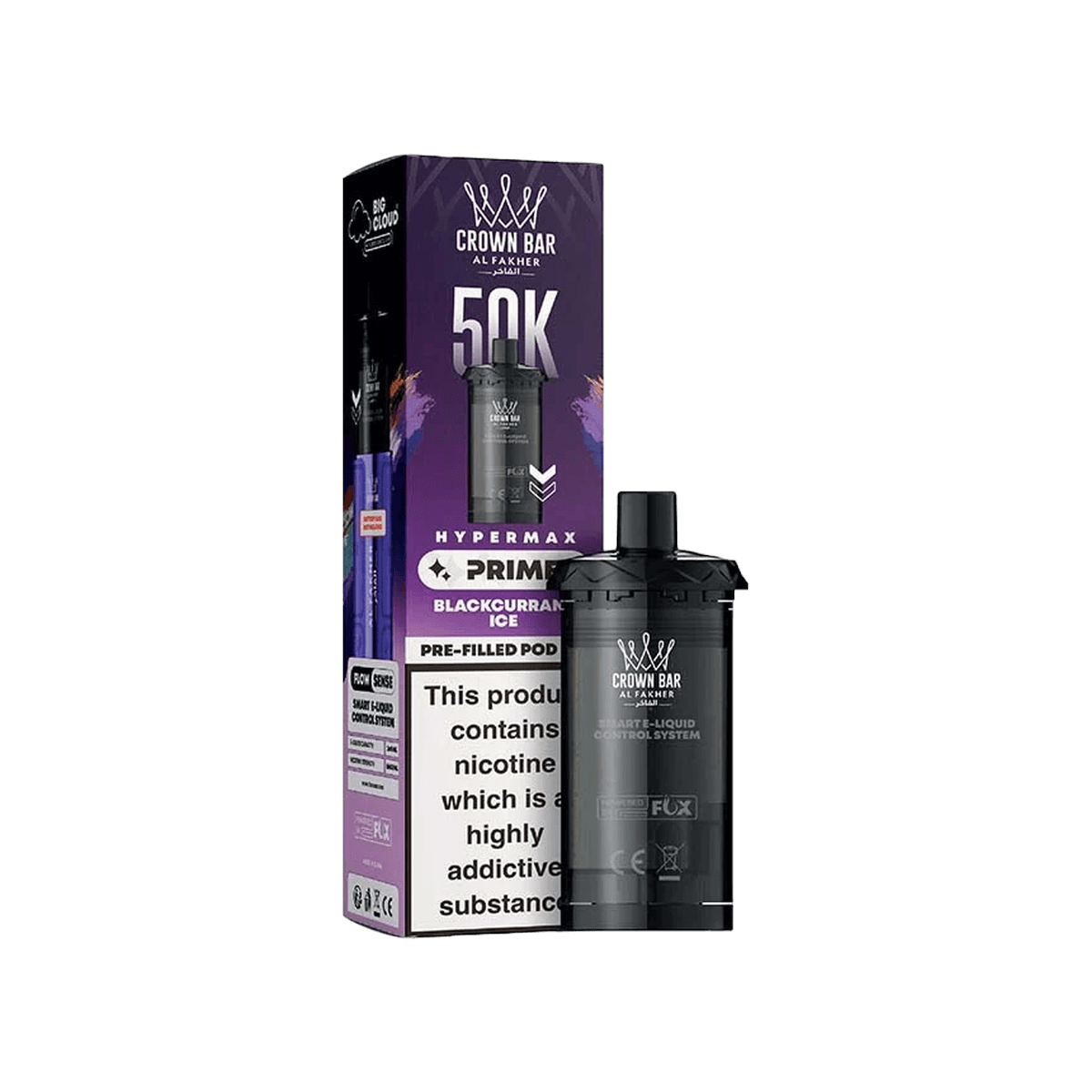 Al Fakher Hyper Max Prime 50K Pods Box of 5