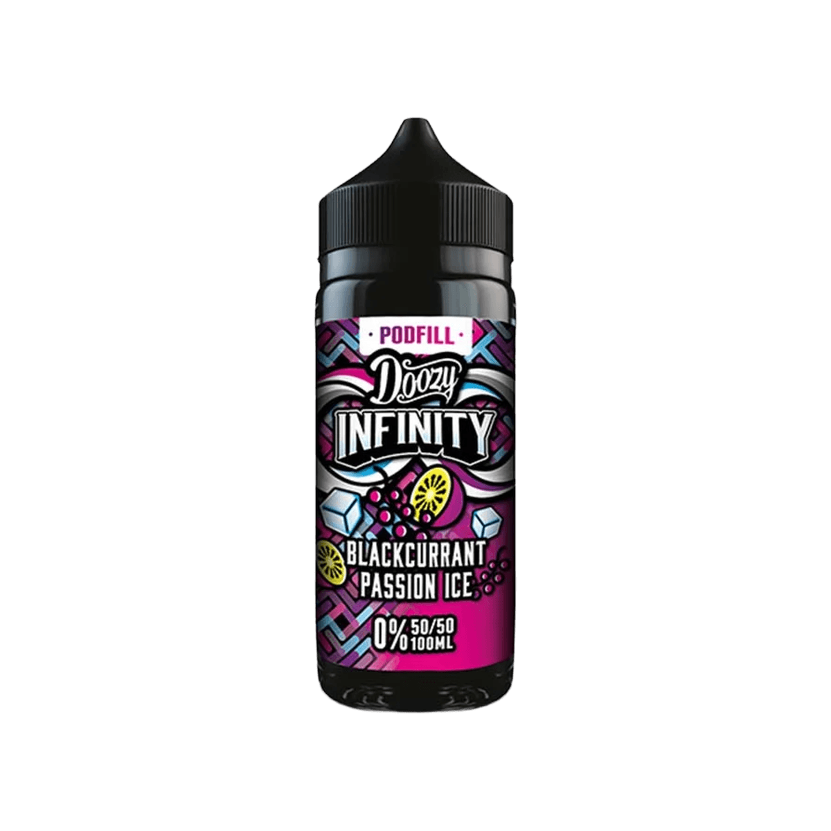 Blackcurrant Passion Ice Doozy Vape Co Shortfill
