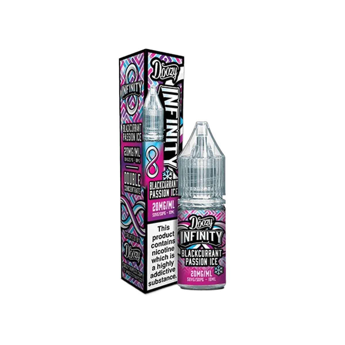 Blackcurrant Passion Ice Doozy Vape Co Nic Salt