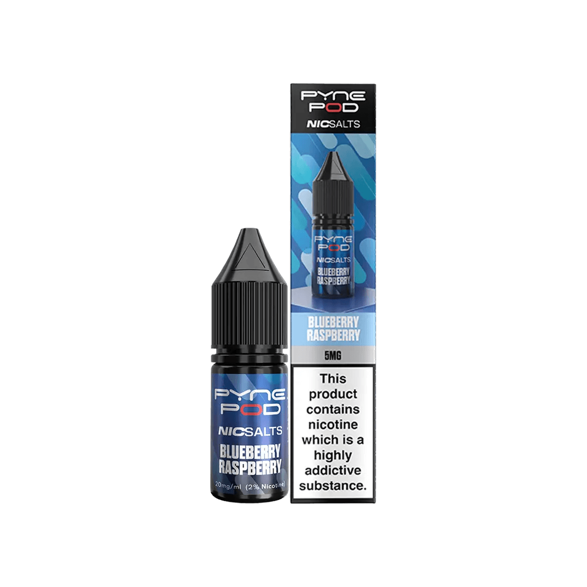 Blueberry Raspberry Nic Salt E-Liquid by Pyne Pod - 10mg E-Liquid