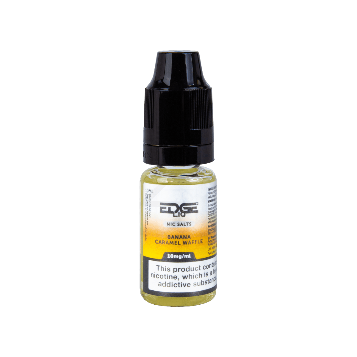 Banana Caramel Waffle Nic Salt E-Liquid by Edge Liq - E-Liquids