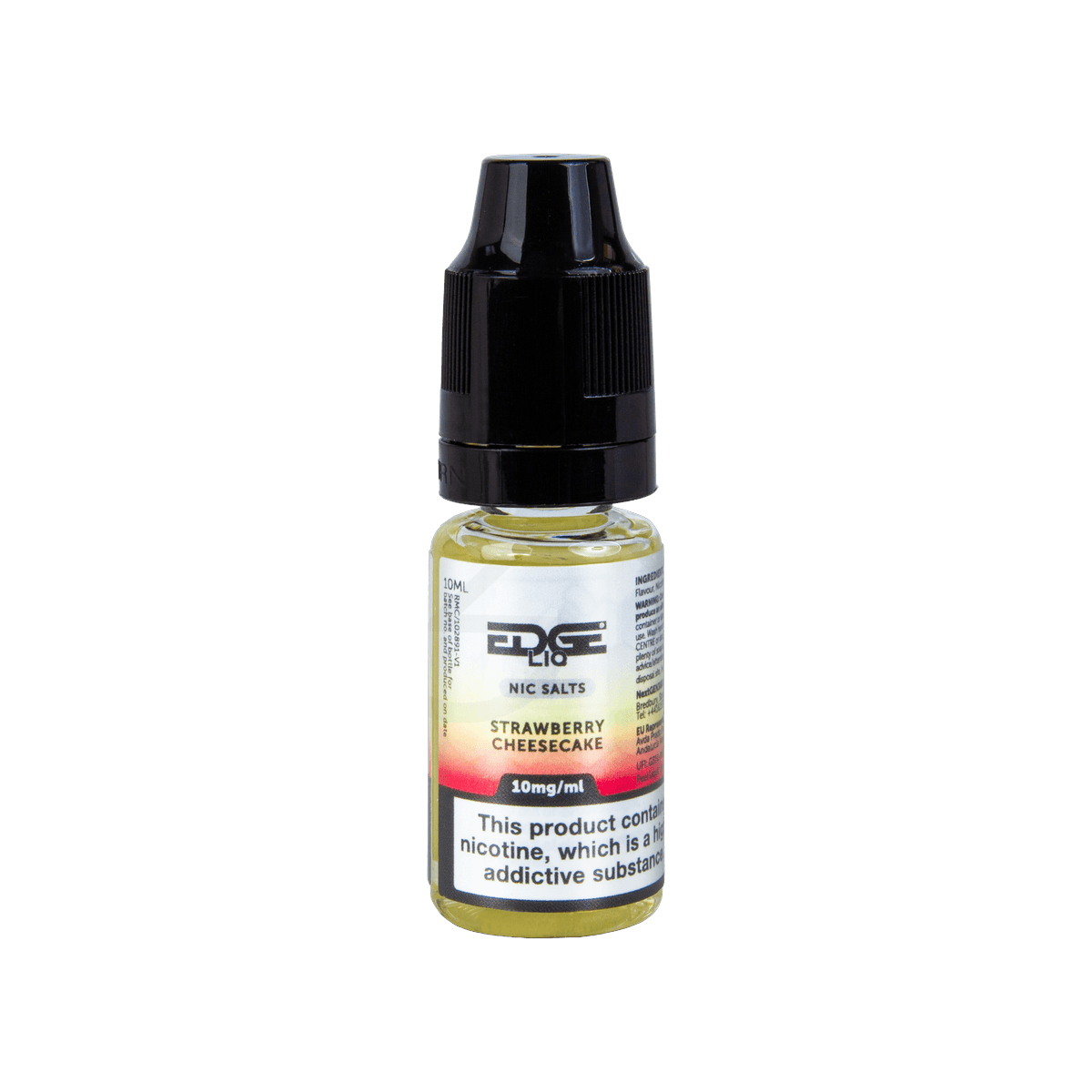 Strawberry Cheesecake Nic Salt E-Liquid by Edge Liq - 10mg E-Liquid