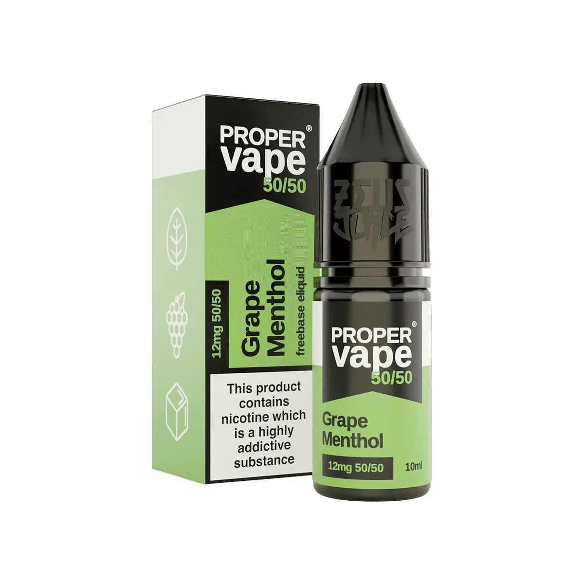 Grape Menthol E-Liquid by Proper Vape