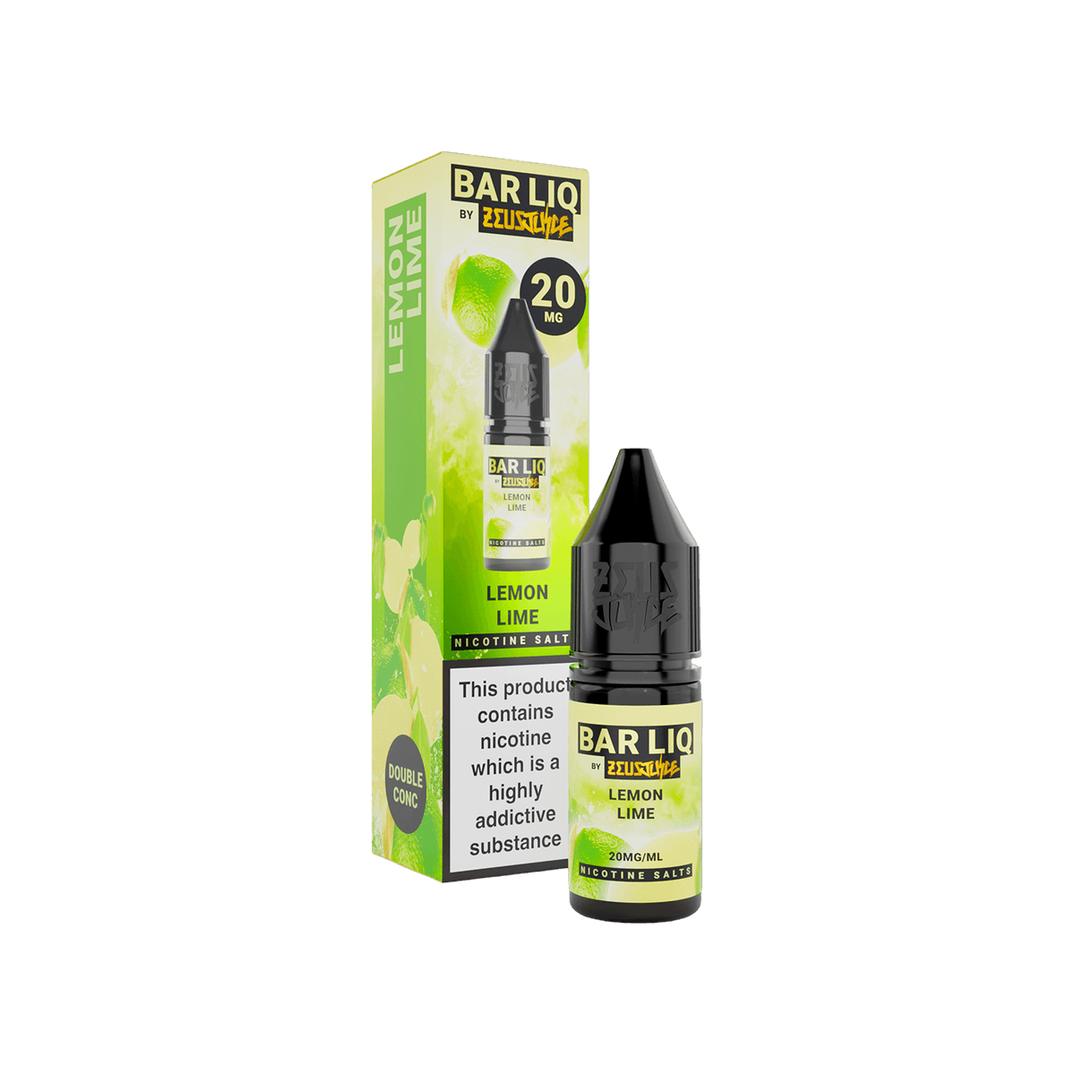 Lemon & Lime Nic Salt E-Liquid by Bar Liq