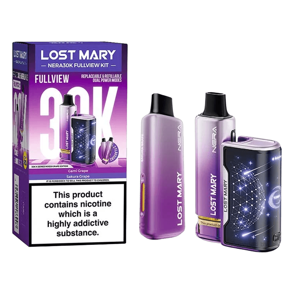 Mixed Grape Edition Lost Mary E-Liquid