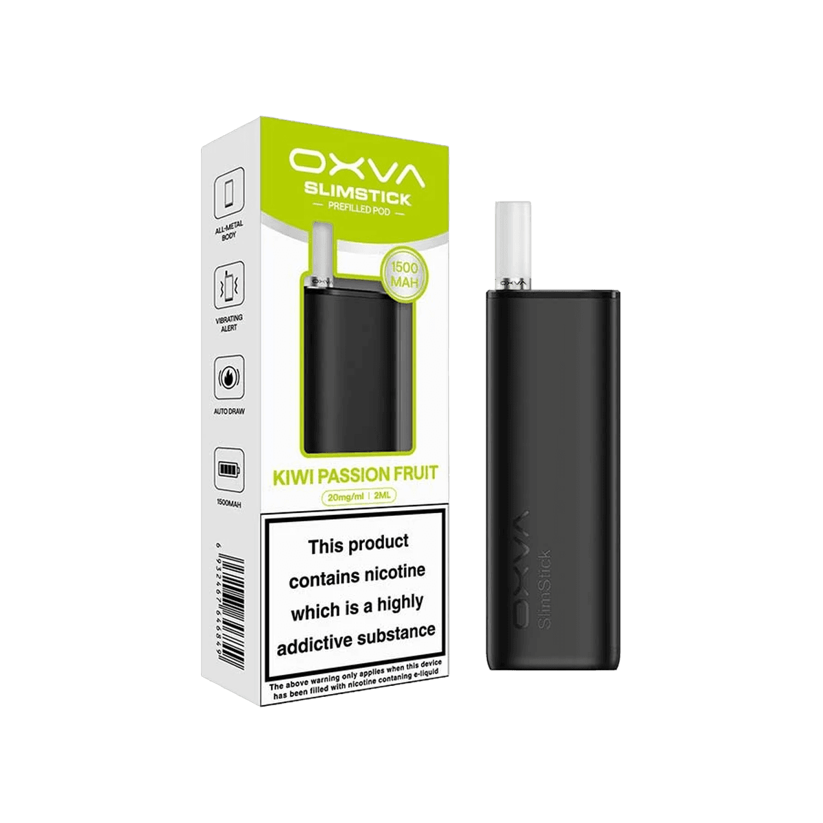 Black - Kiwi Passion Fruit OXVA E-Liquid