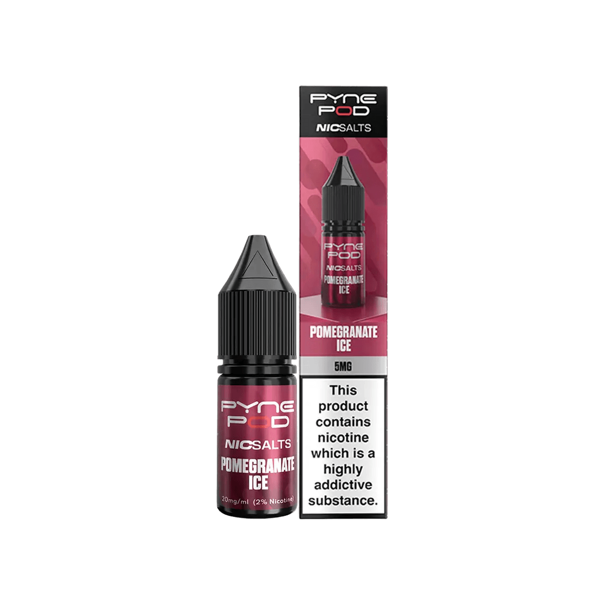 Pomegranate Ice Nic Salt E-Liquid by Pyne Pod