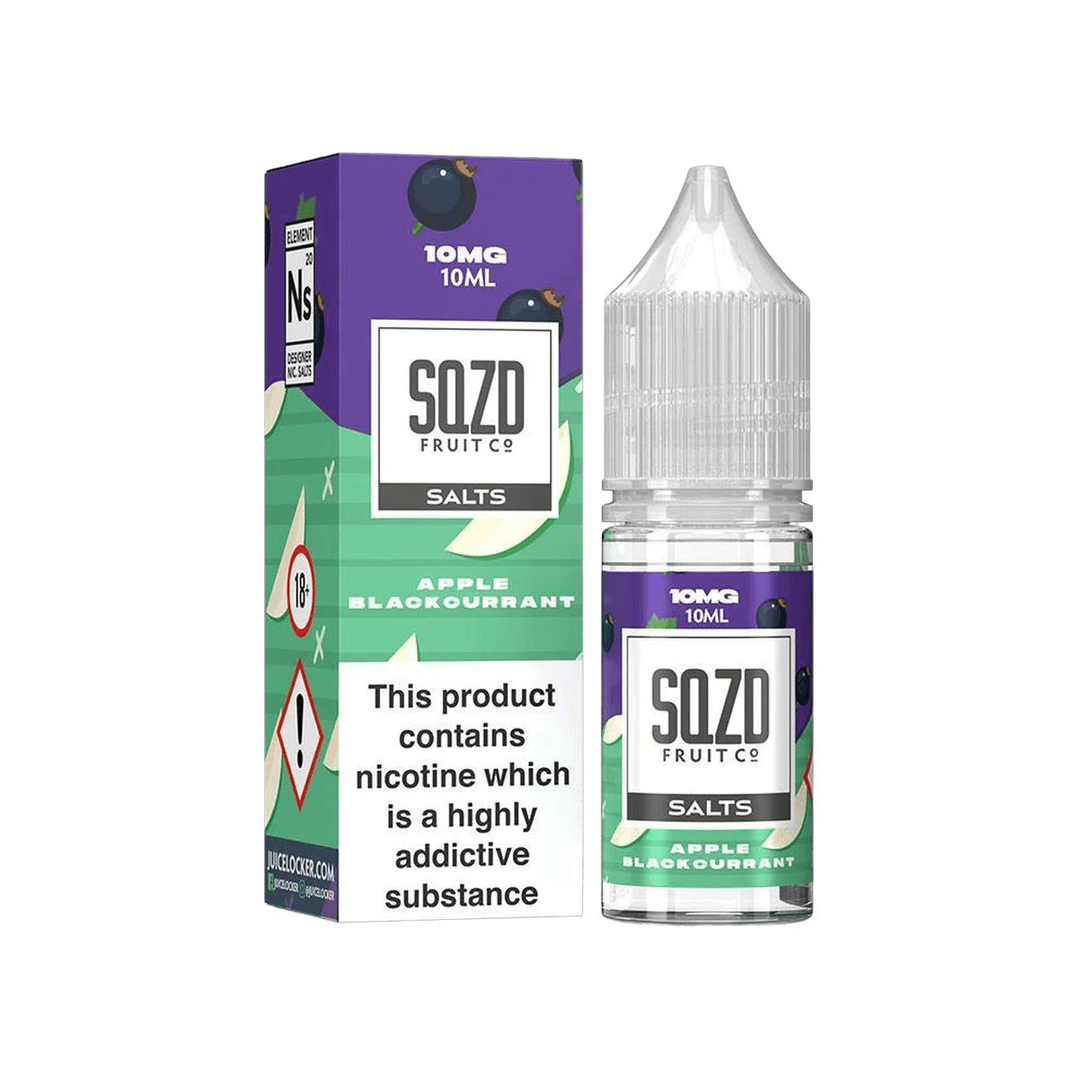 Apple Blackcurrant SQZD Fruit Co E-Liquid