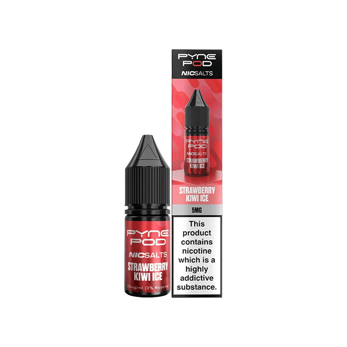 Strawberry Kiwi Ice Nic Salt E-Liquid by Pyne Pod - E-Liquids