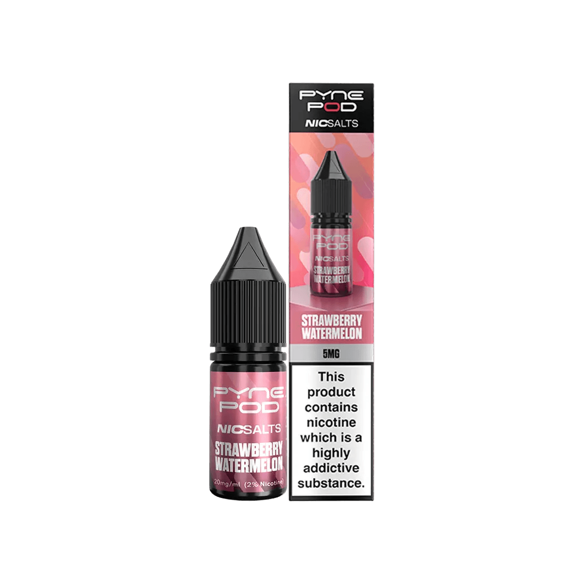 Strawberry Watermelon Nic Salt E-Liquid by Pyne Pod - E-Liquids