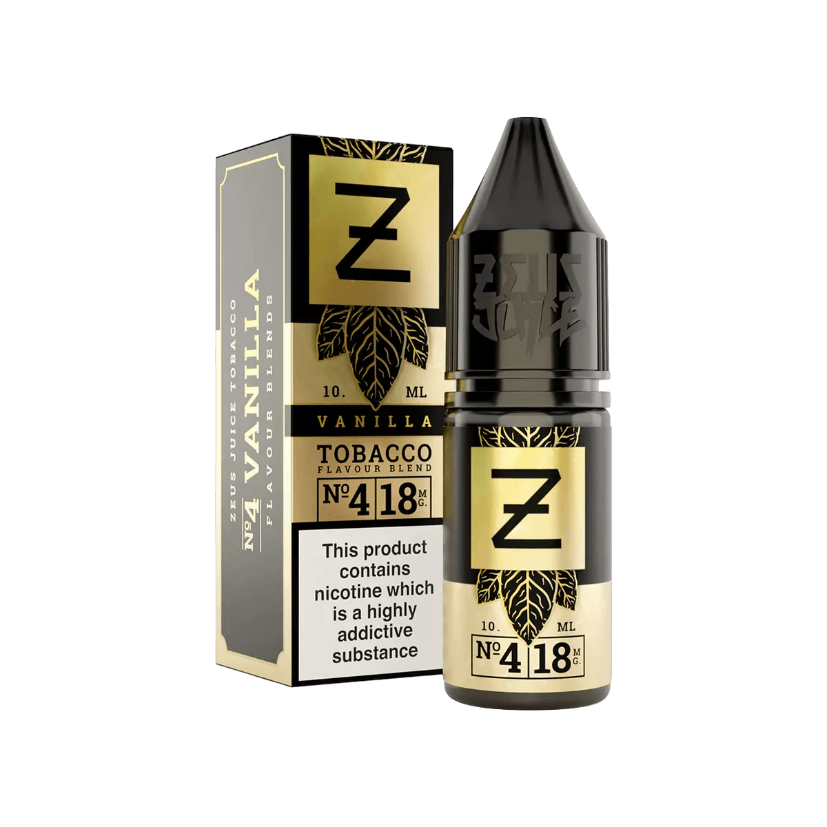 Vanilla Tobacco E-Liquid by Zeus Juice Tobacco