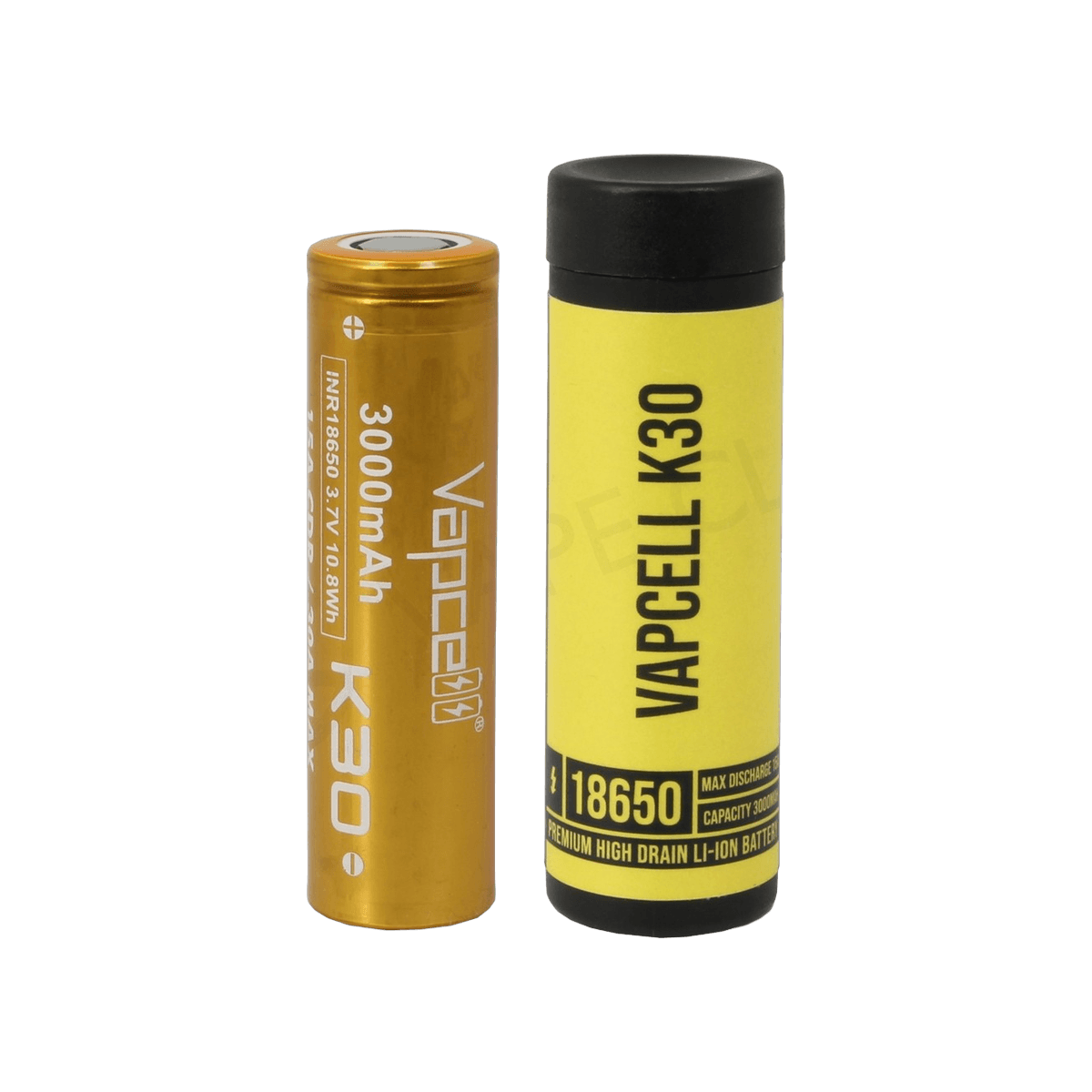 Vapcell K30 18650 Rechargeable Vape Battery 3000mAh 15A - Accessories