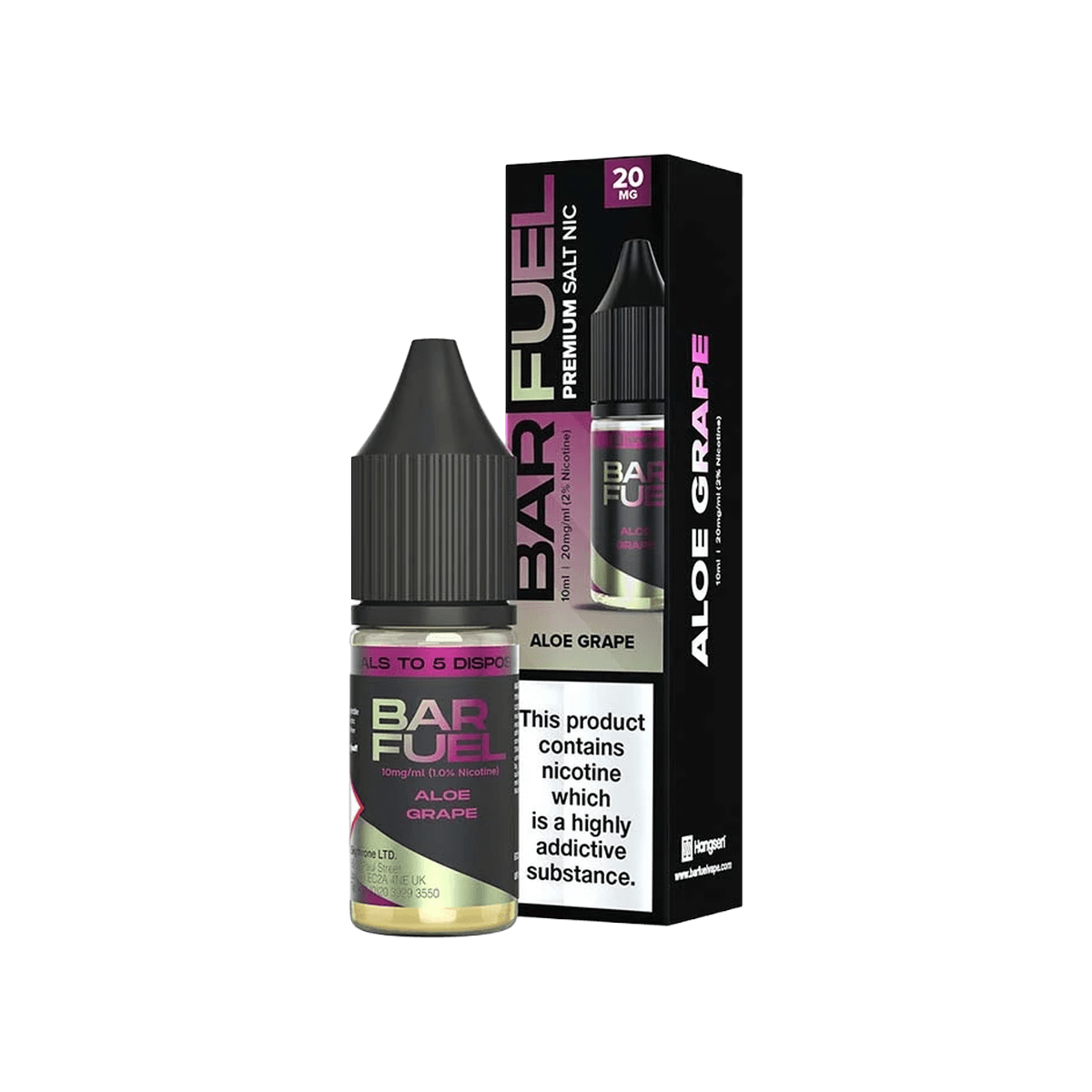 Aloe Grape Bar Fuel Nic Salt