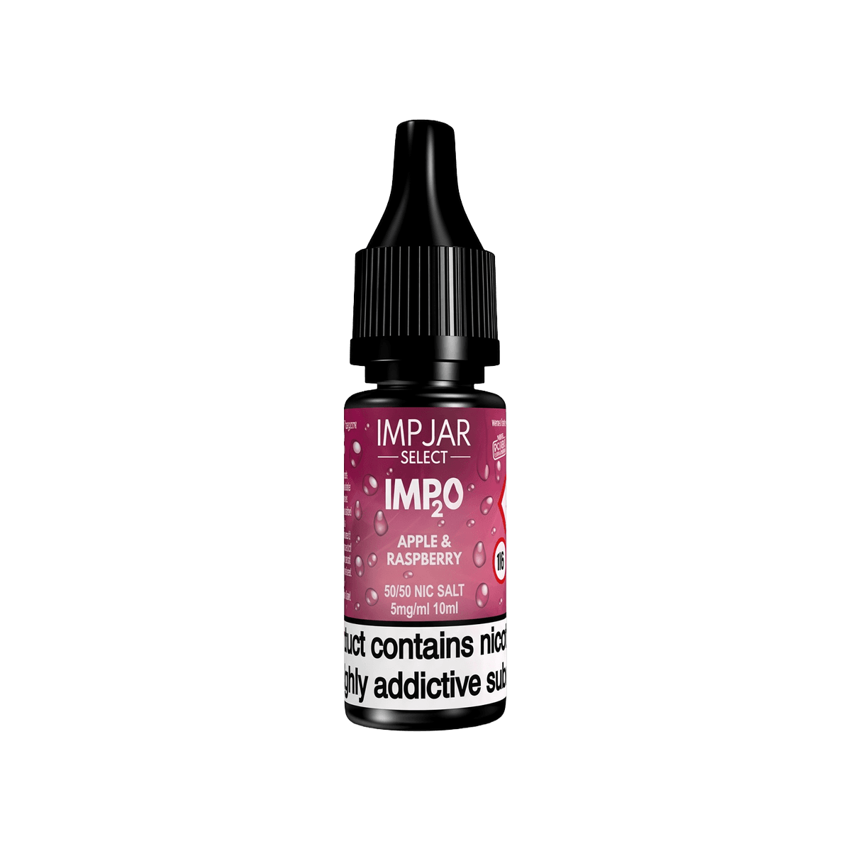 Apple & Raspberry Nic Salt E-Liquid by Imp Jar Select