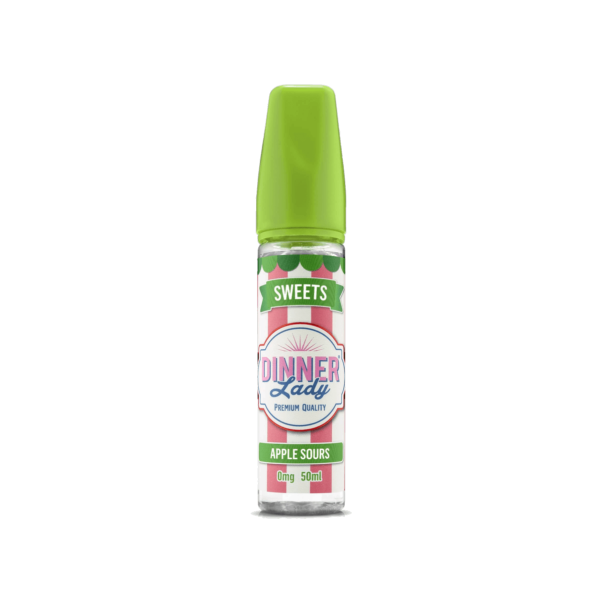 Apple Sours 50ml Shortfill E-Liquid by Dinner Lady - 0mg E-Liquid