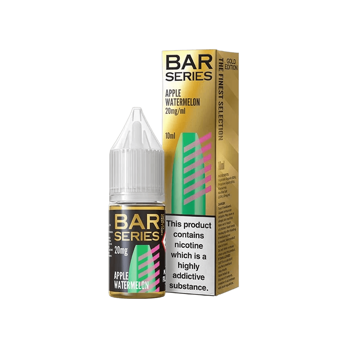 Apple Watermelon Bar Series Nic Salt