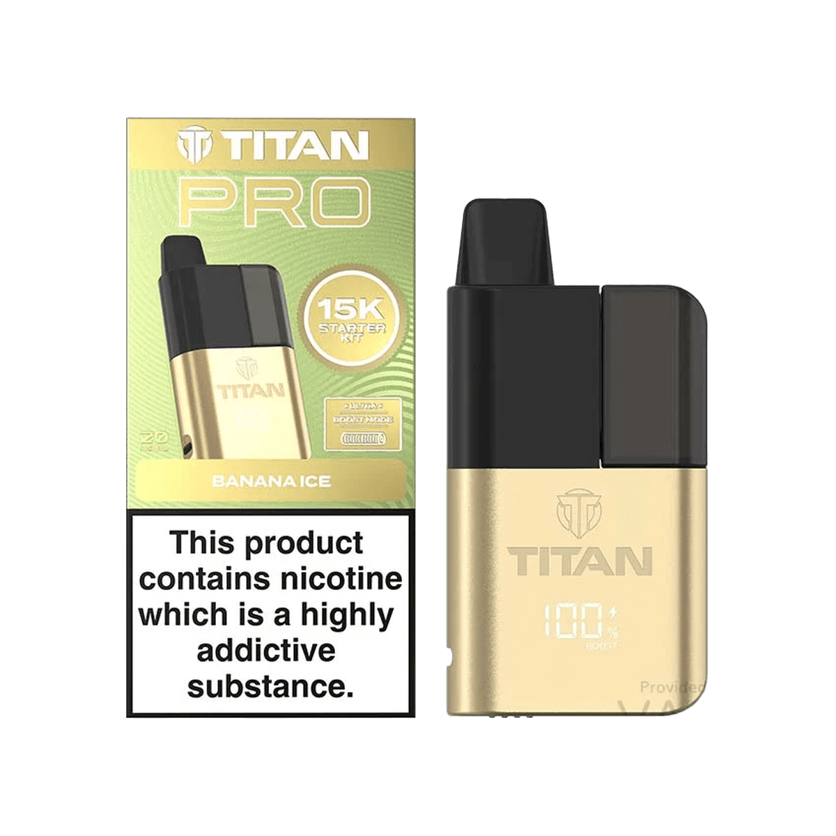 Banana Ice Titan E-Liquid
