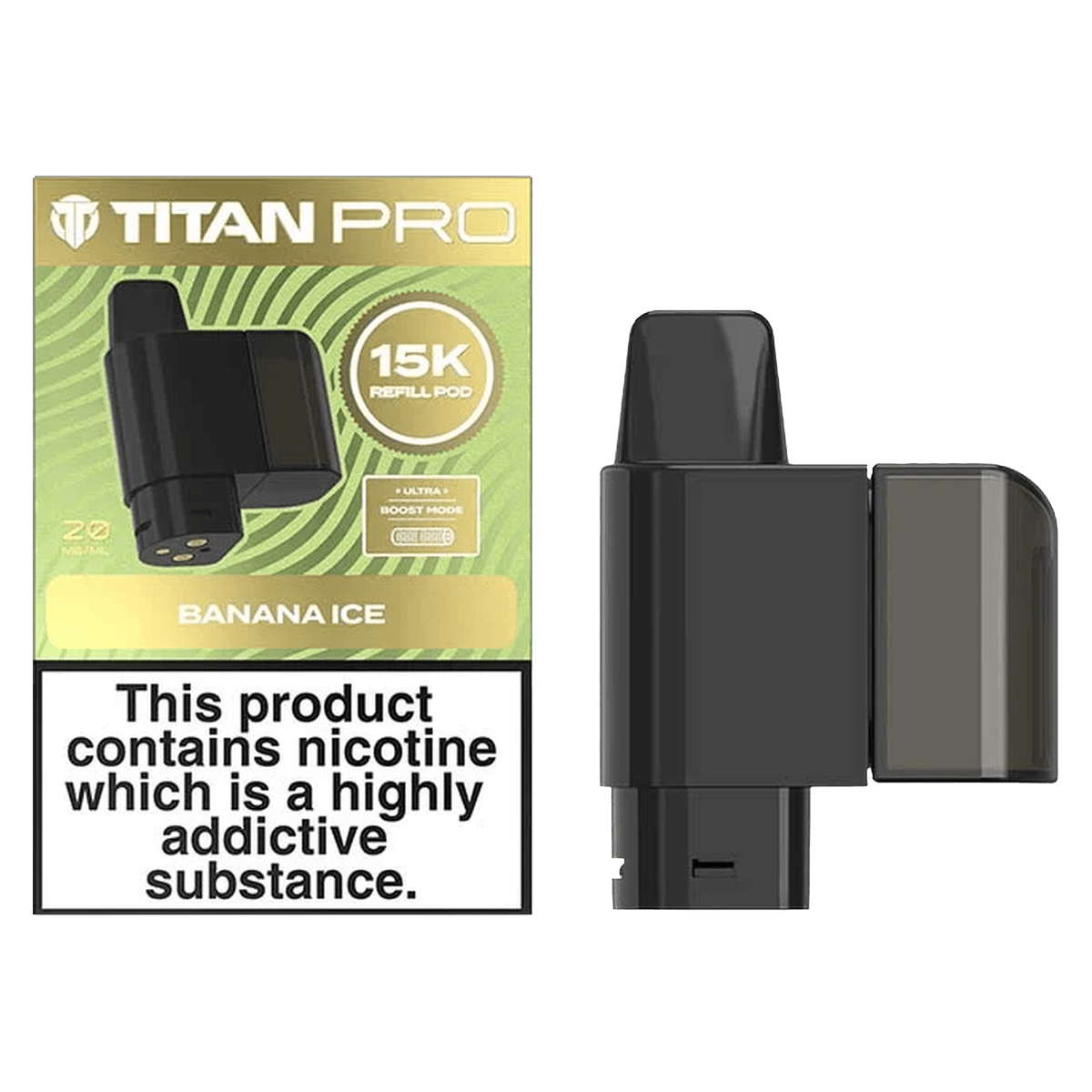 Banana Ice Titan E-Liquid