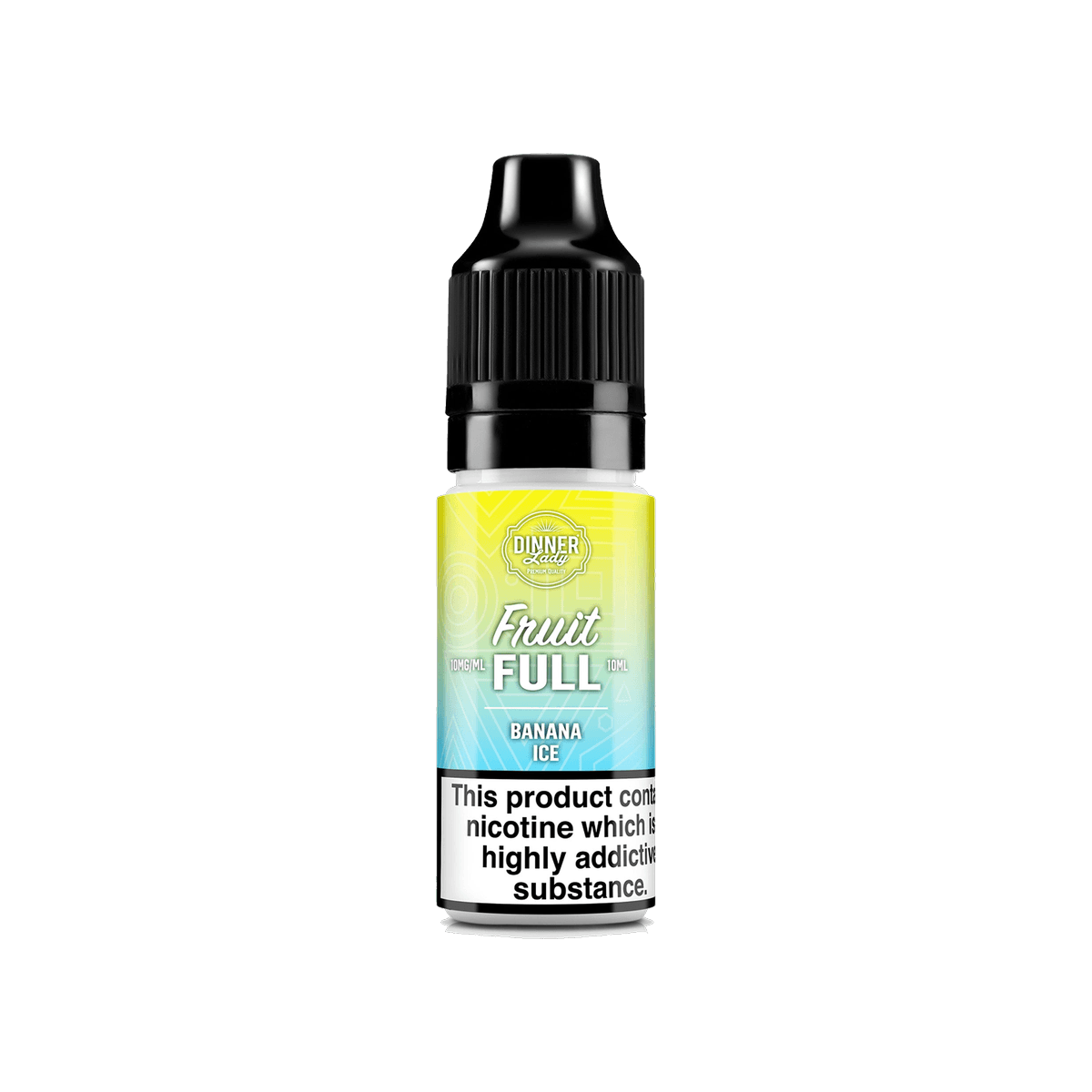 Banana Ice Nic Salt E-Liquid by Dinner Lady Fruit Full - 10mg E-Liquid