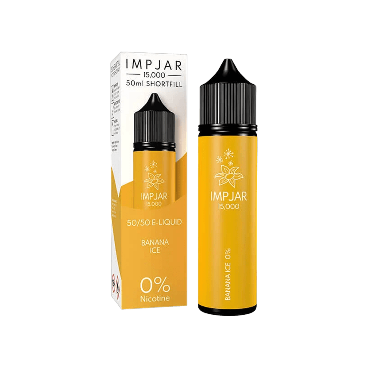 Banana Ice Shortfill E-Liquid by Imp Jar 50ml