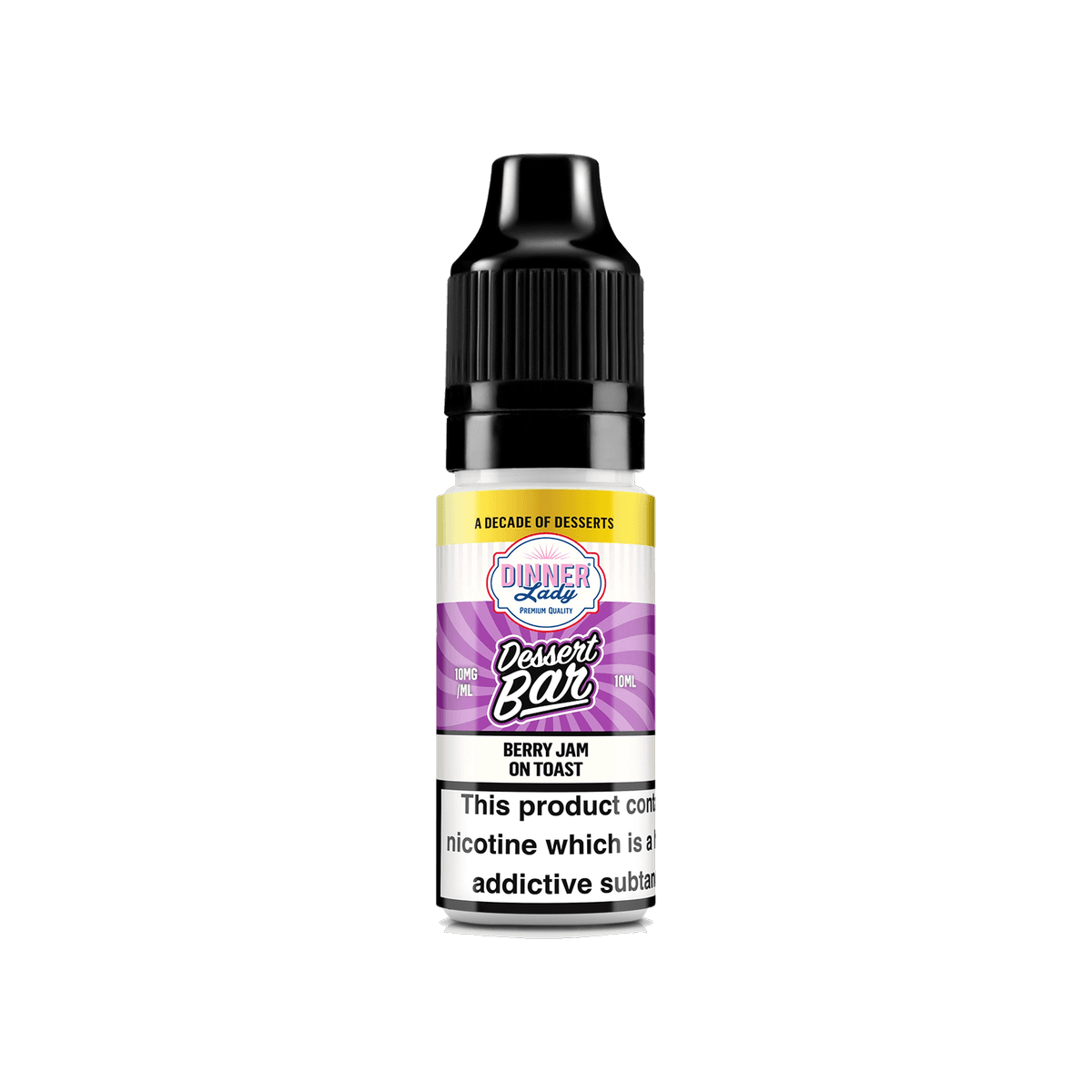 Berry Jam On Toast Nic Salt E-Liquid by Dinner Lady Dessert Bar - 10mg E-Liquid