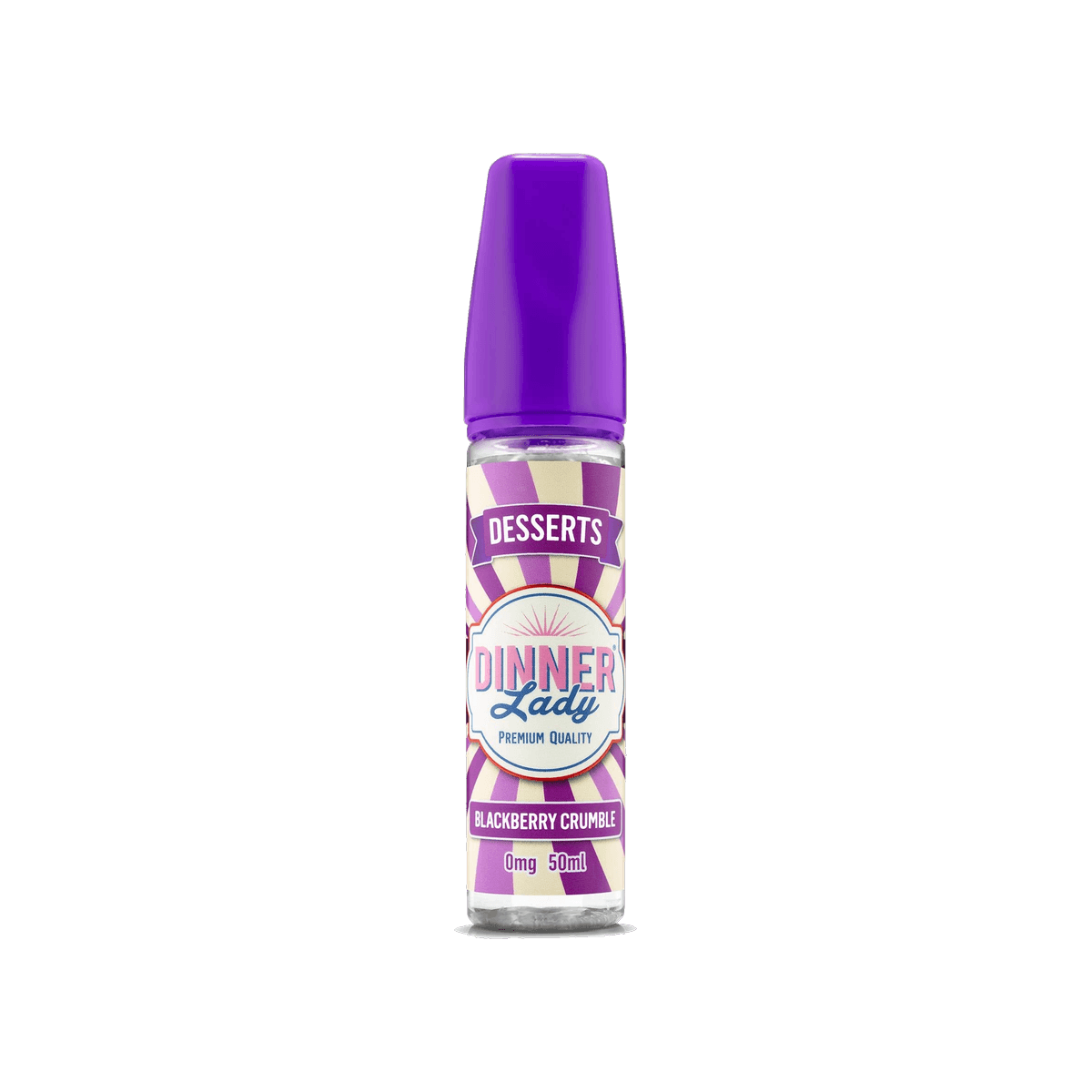 Blackberry Crumble 50ml Shortfill E-Liquid by Dinner Lady - 0mg E-Liquid