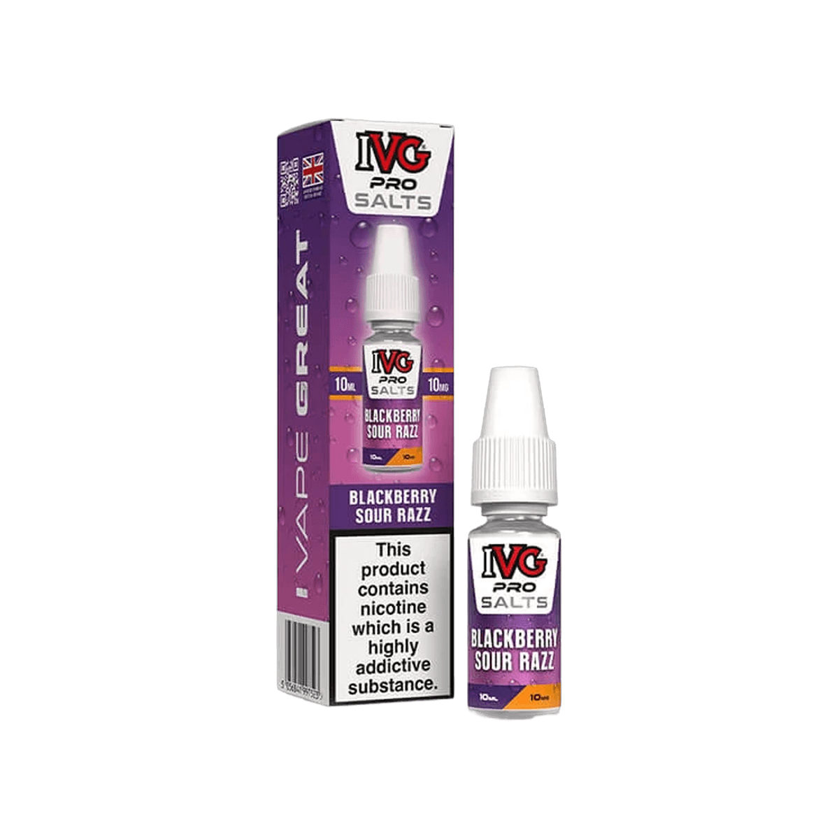 Blackberry Sour Razz E-Liquid by IVG Pro Salts - E-Liquids