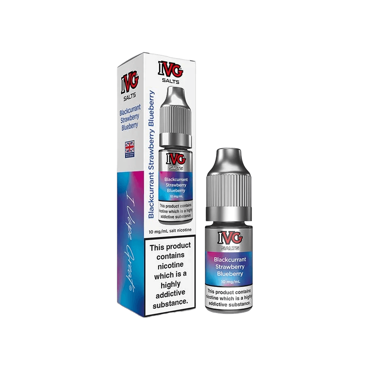 Blackcurrant Strawberry Blueberry IVG Nic Salt