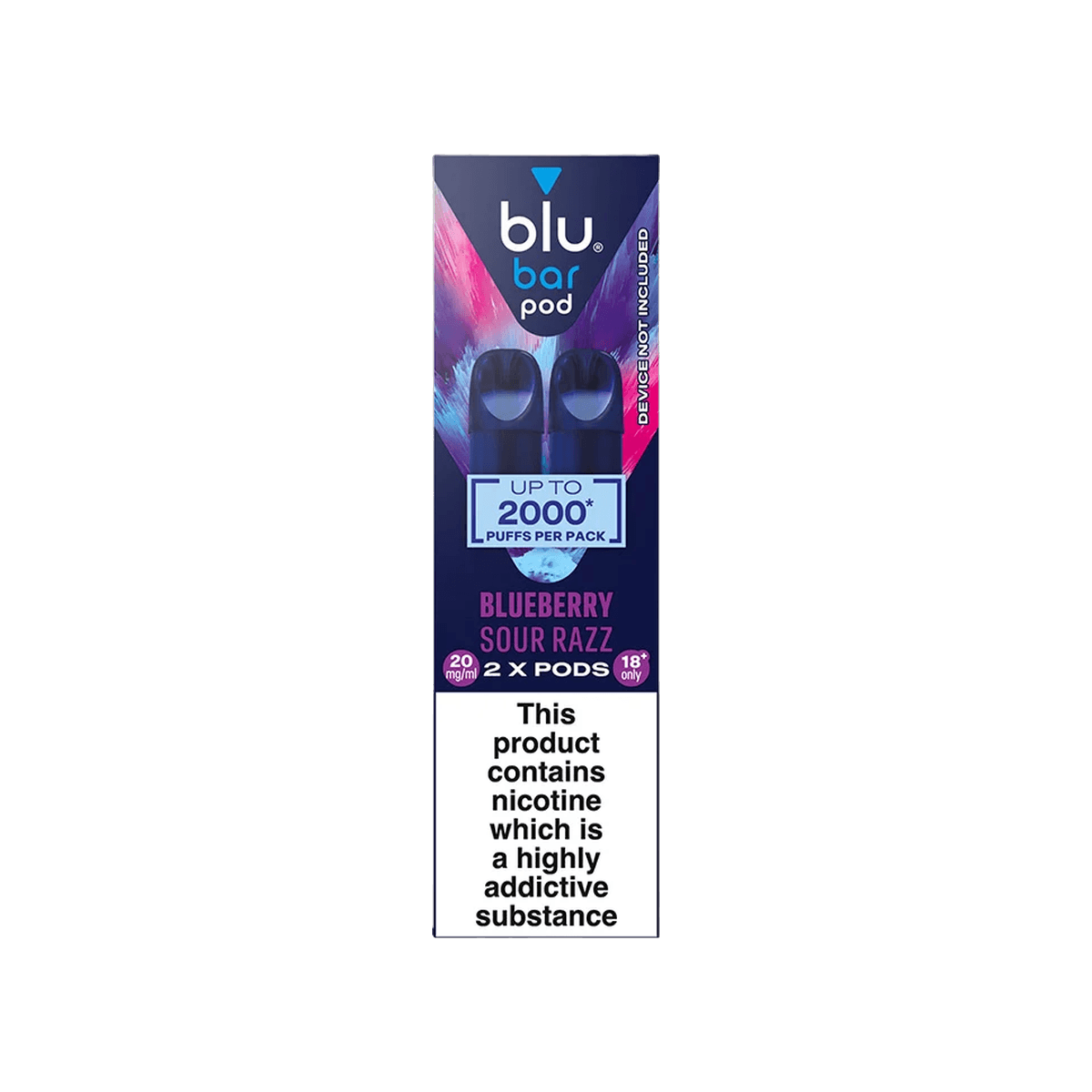 Blueberry Sour Razz Blu Bar E-Liquid