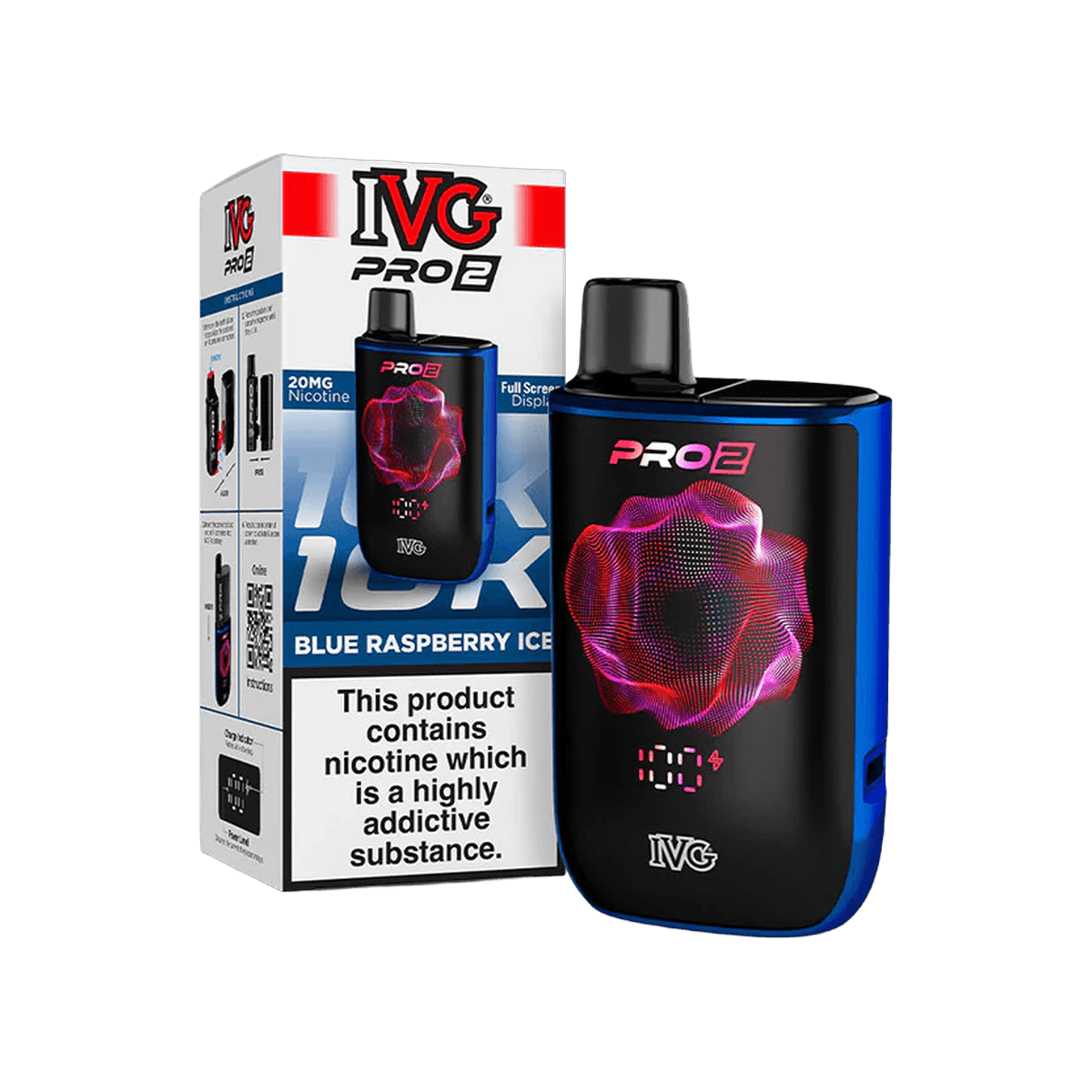 Blue Raspberry Ice IVG E-Liquid