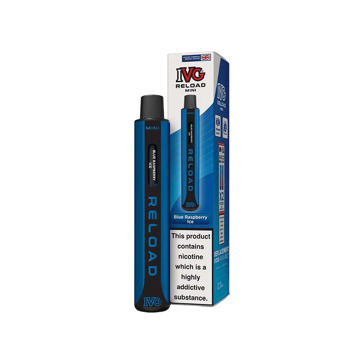 Blue Raspberry Ice IVG E-Liquid