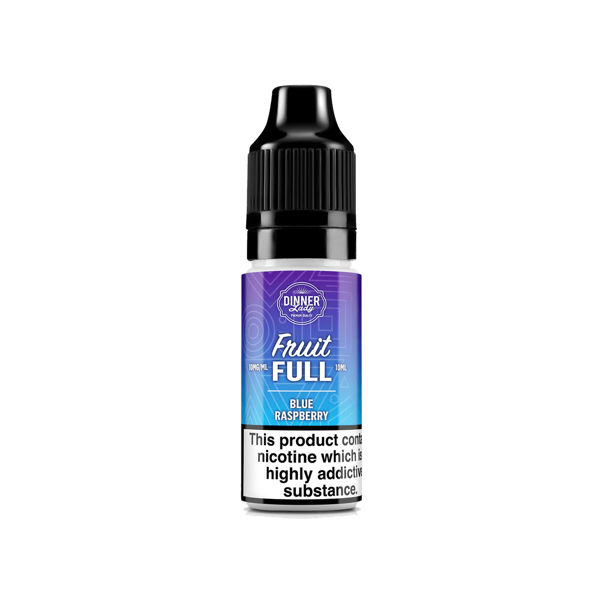 Blue Raspberry Nic Salt E-Liquid by Dinner Lady Fruit Full - 10mg E-Liquid