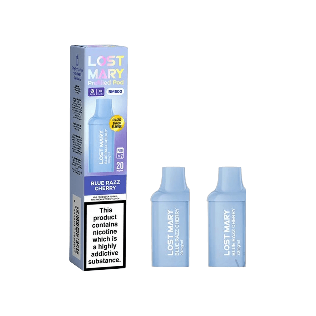 Blue Razz Cherry Lost Mary E-Liquid