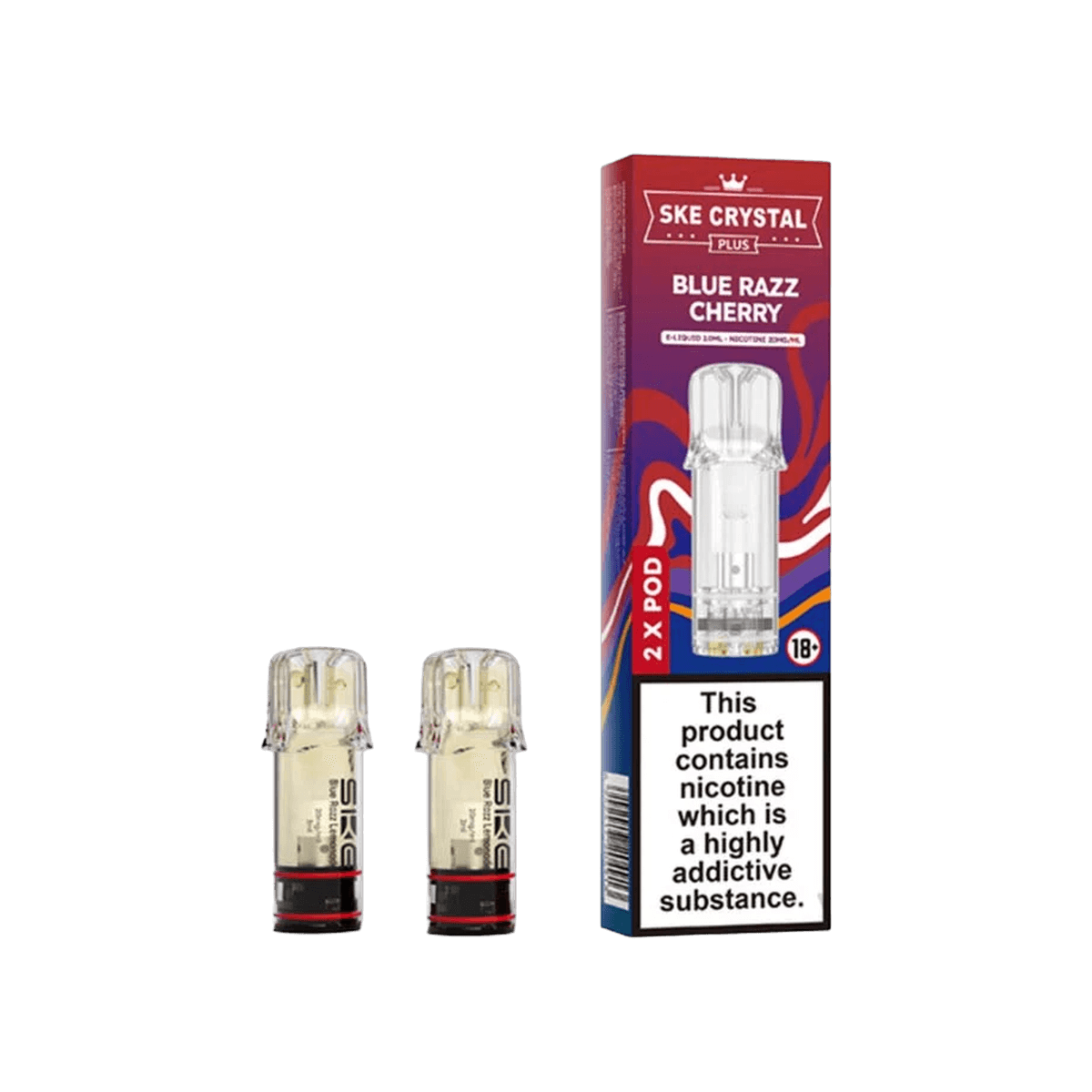 Blue Razz Cherry SKE Crystal E-Liquid