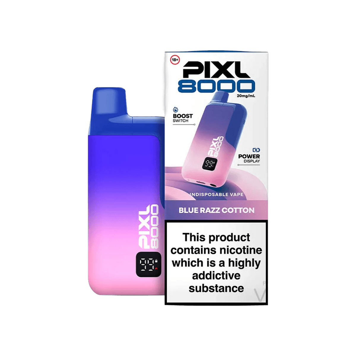 Blue Razz Cotton PIXL E-Liquid